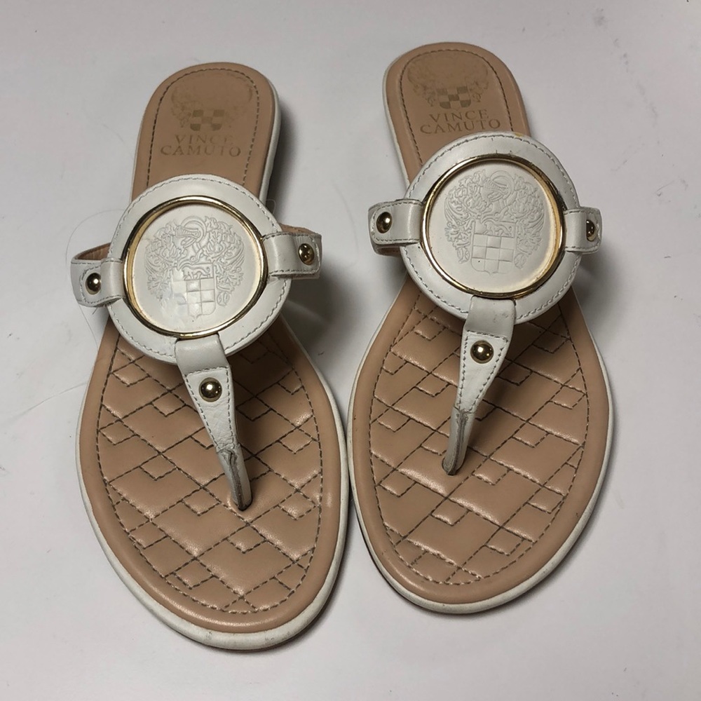 Vince Camuto medallion sandals